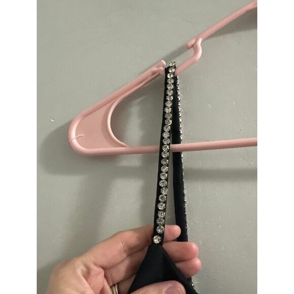 Sachin & Babi Black Midi Dress size 2 Missing one stone!‎ - Picture 8 of 11